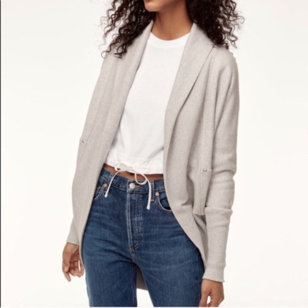(SOLD) ARITZIA Diderot Cocoon Cardigan Gray S - Picture 7 of 12